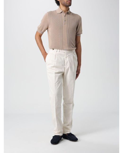 Pantalone di Brunello Cucinelli in White da Uomo