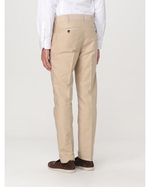 Pantalone Classico di Tom Ford in Natural da Uomo