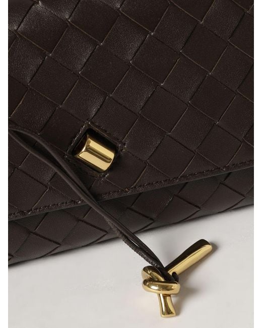 Bottega Veneta Gray Andiamo Mini Handbag