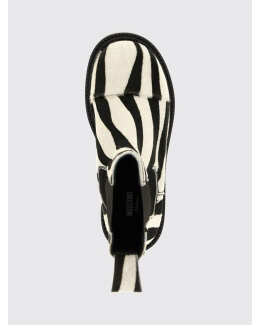 Moschino Couture White Boots