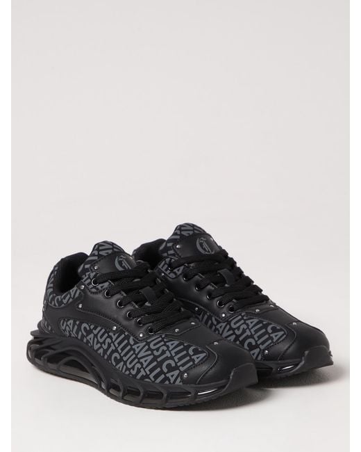 Just Cavalli Black Sneakers