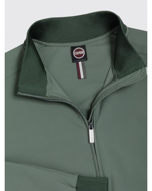 Colmar Green Nylon Bomber Jacket for men