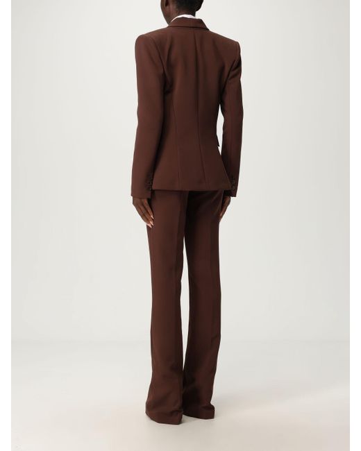 Tailleur A Monopetto di Elisabetta Franchi in Brown