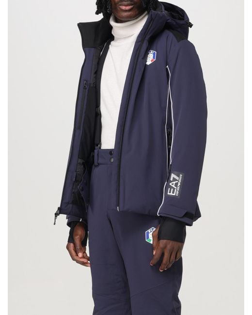 EA7 Blue Jacket for men