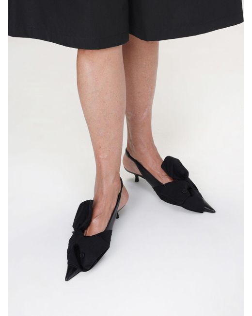 Balenciaga Black High Heel Shoes