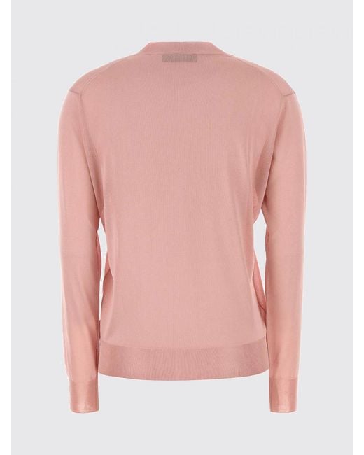 Fendi Pink Viscose Sweater