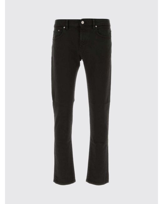 PT Torino Black Skinny Fit Stretch Denim Jeans for men