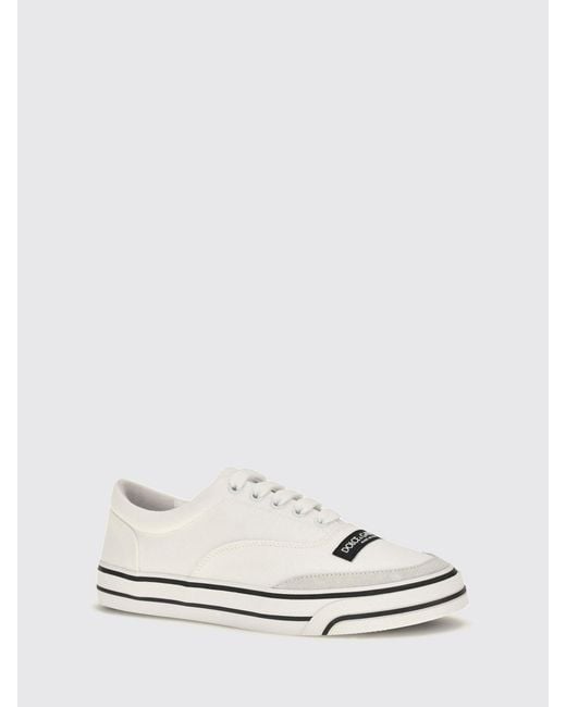 Dolce & Gabbana Natural Dolce &Amp Gabbana Dg Sailing Low-Top Sneakers