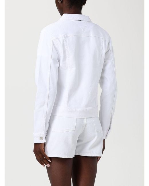 Tommy Hilfiger White Denim Jacket