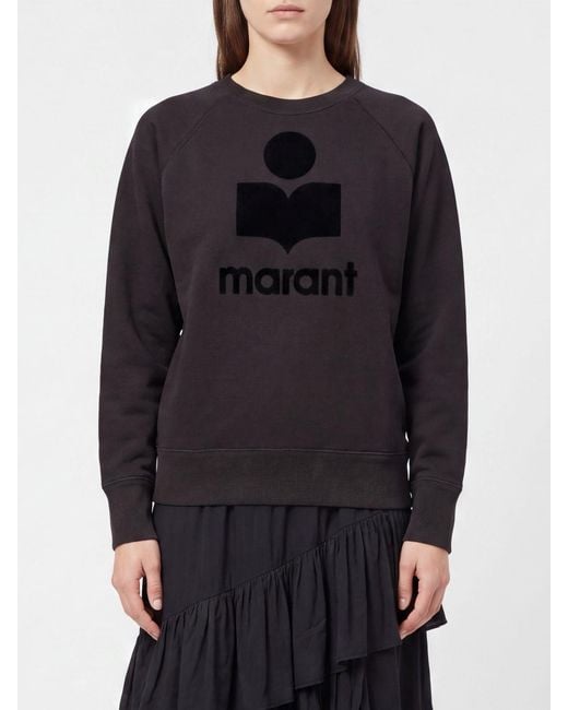 Isabel Marant Black Crewneck Sweatshirt