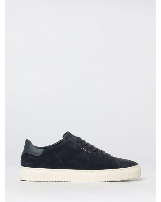 Axel Arigato Blue Clean 90 Suede Sneakers for men