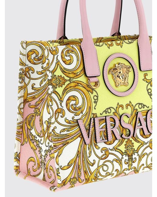 Versace Metallic La Medusa Shopping Bag