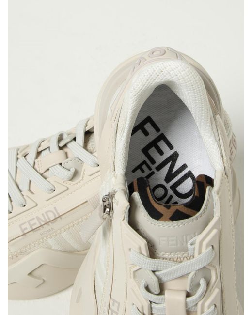 Fendi Natural Sneakers Damen