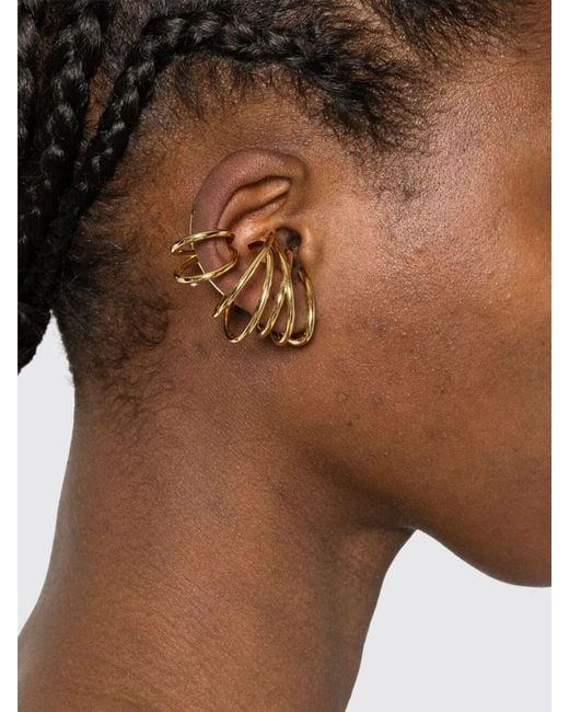 Ear Cuff Orbit di Panconesi in White
