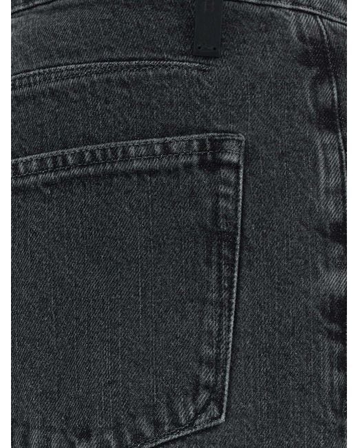 Jil Sander Blue Mid-Rise Flared Cotton Denim Jeans for men
