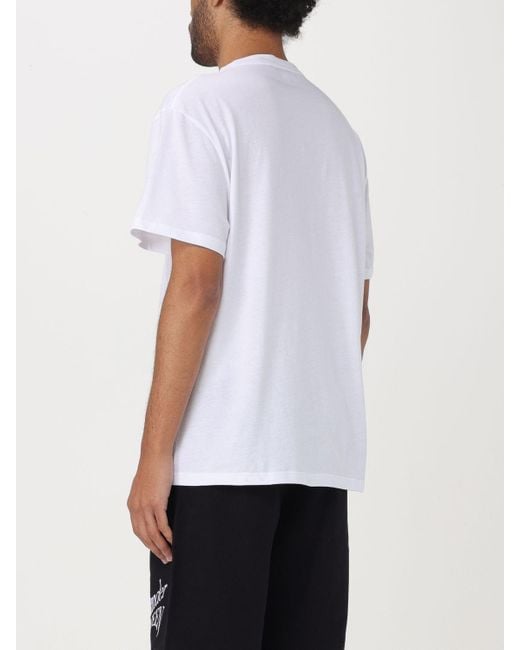 T-shirt en coton à imprimé Dutch Flower Alexander McQueen pour homme en coloris White