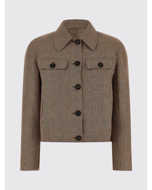 Brunello Cucinelli Brown Linen Jacket