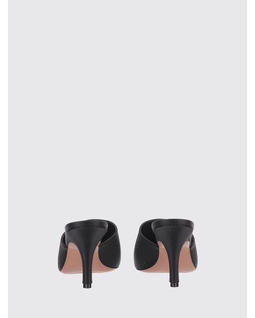 AMINA MUADDI Black Jamie Square-Toe Mules