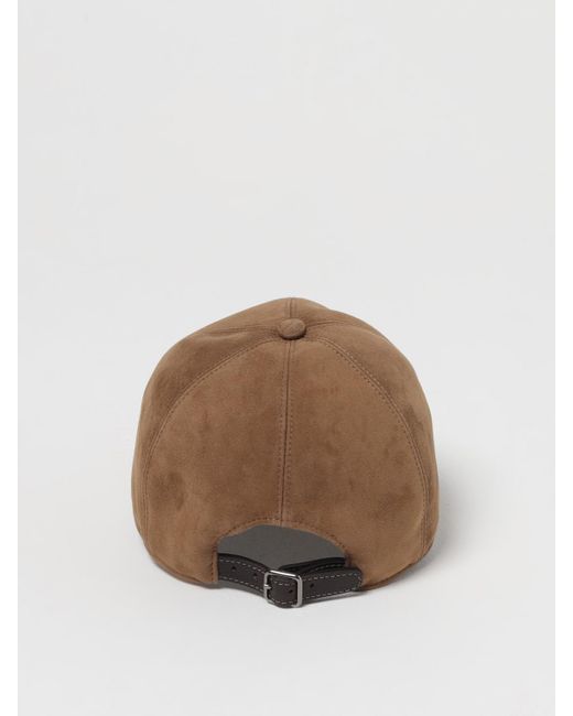 Cappello di Brunello Cucinelli in Brown da Uomo
