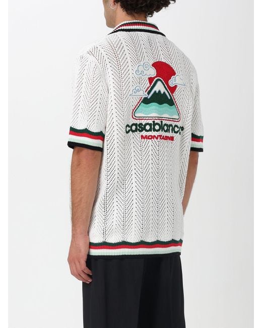 Chemise Homme Casablanca pour homme en coloris White