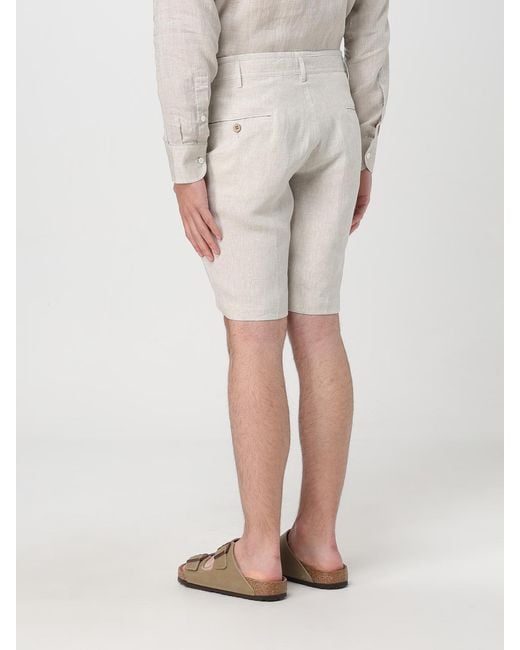 Kampos Natural Classic Linen Shorts for men
