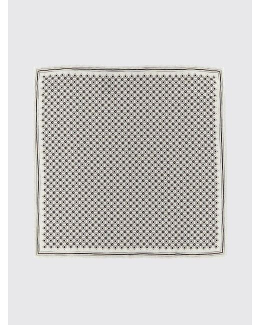 Brunello Cucinelli Gray Silk Pouch for men