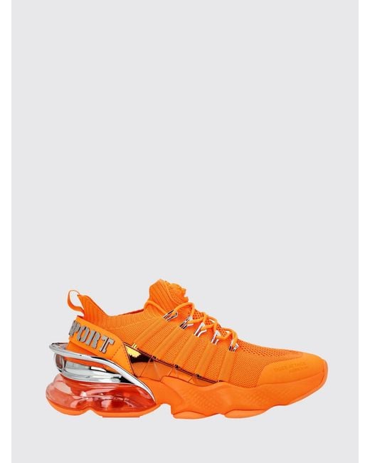 Philipp Plein Orange Sneakers for men