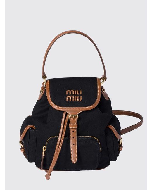 Miu Miu Black Backpack