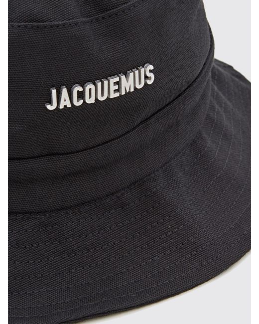 Jacquemus Black Le Bob Gadjo Bucket Hat for men