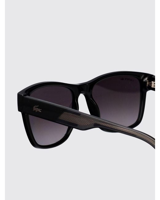 Lacoste White Aviator Sunglasses for men