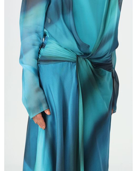 Vestido Alberta Ferretti de color Blue