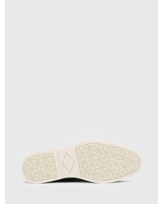 Doucal's White Suede Derby for men