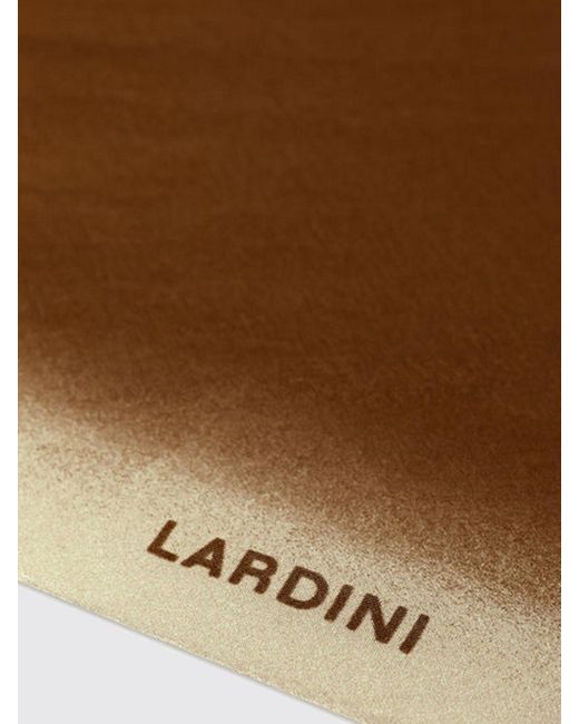 Lardini Brown Silk Foulard for men