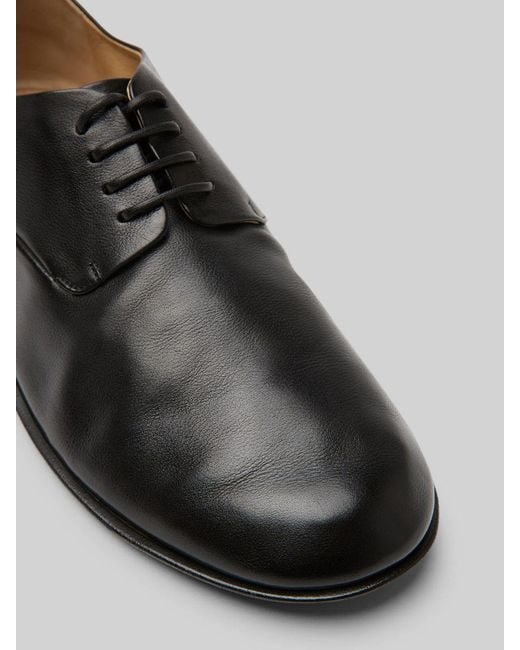 Marsèll White Stucco Volonata Leather Derby Shoes for men