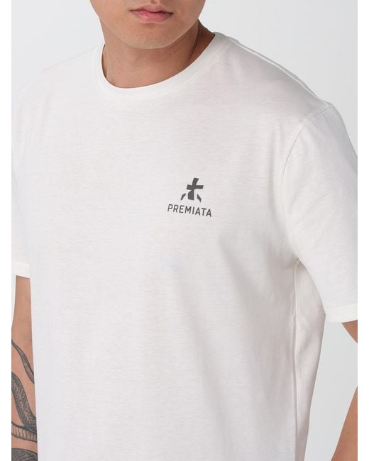 Premiata White T-Shirt for men