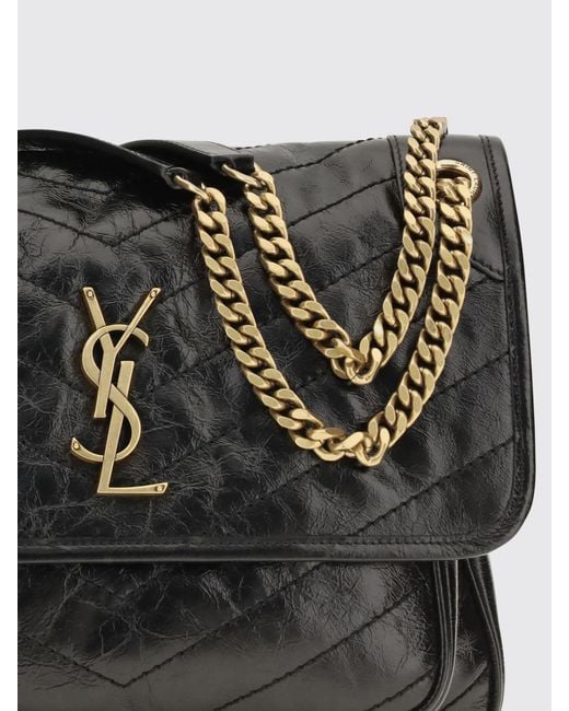 Saint Laurent Black Shoulder Bag