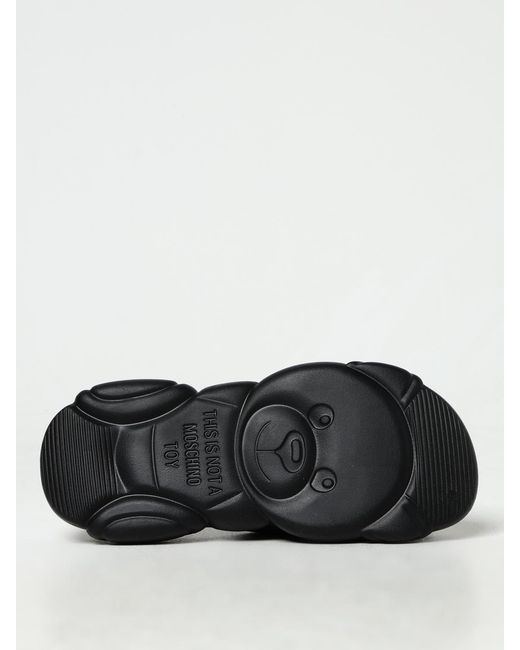 Moschino Couture Black Sandals for men
