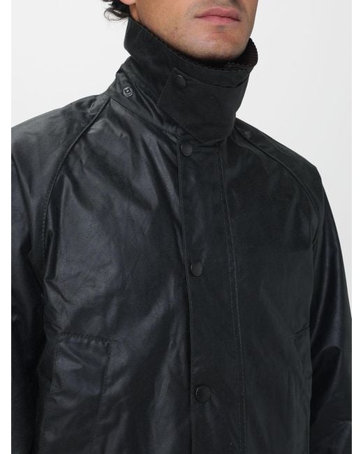 Barbour Black Bedale Waxed Jacket for men