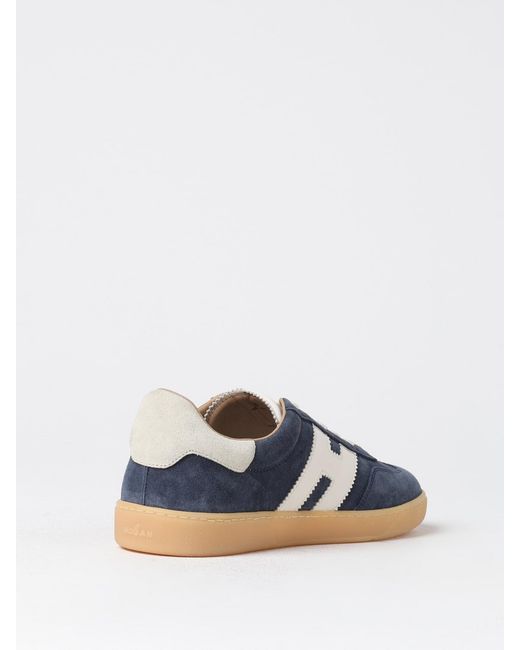Hogan Blue Hogan Suede Sneakers for men