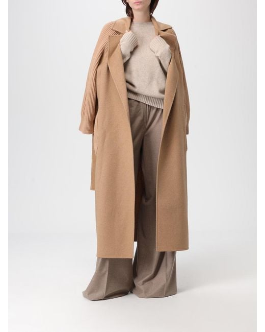 Abrigo Mujer Max Mara de color Natural