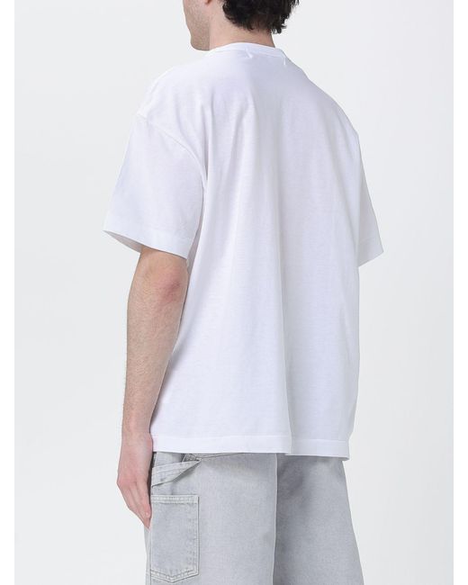 COMME DES GARÇONS PLAY White Comme Des GarÇ Ons Play Printed Cotton T-Shirt for men