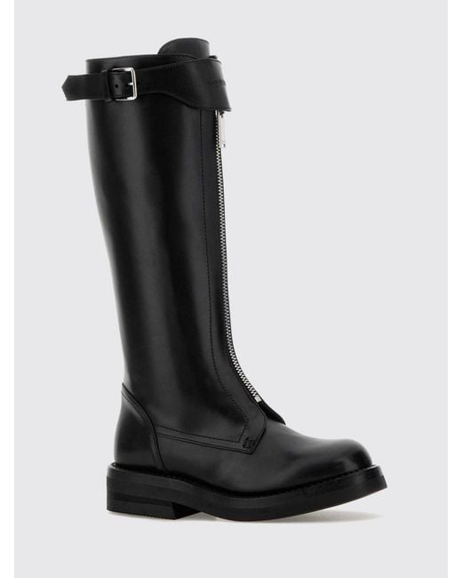 McQueen Black Boots