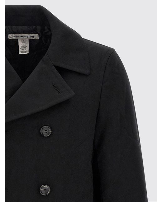 Comme des Garçons Black Trench Coat for men