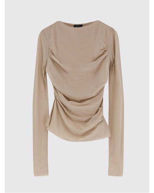 Soeur White Cotton Blend Top