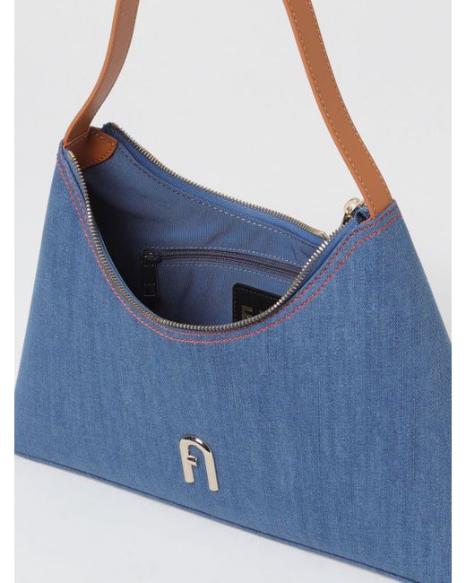 Furla Blue Shoulder Bag