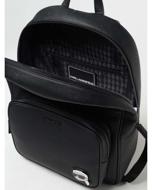 Karl Lagerfeld Black Backpack