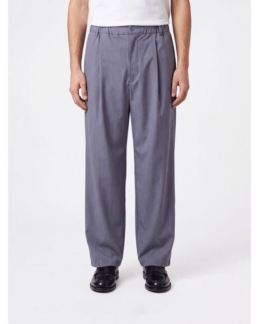 Herno Blue Pants for men