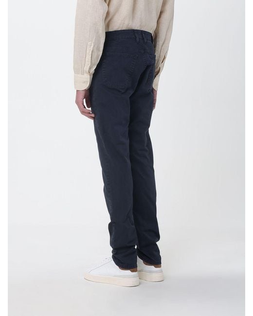 Jeckerson Blue John Slim Fit Trousers for men