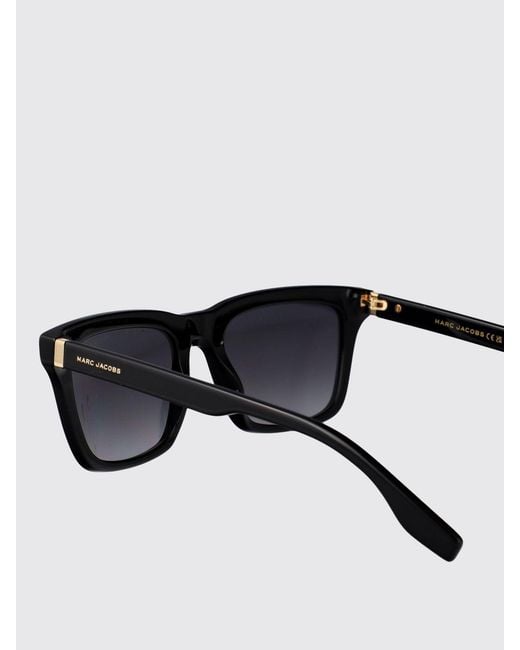 Marc Jacobs Black Rectangular Sunglasses for men