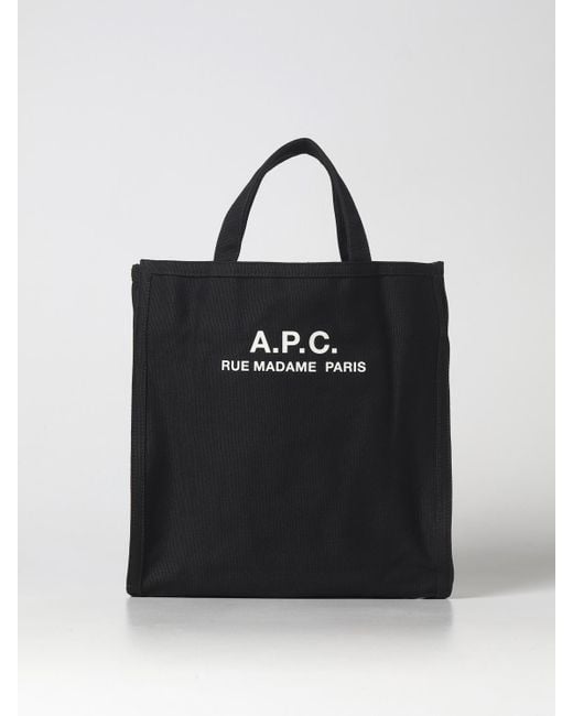 A.P.C. Black Bags for men